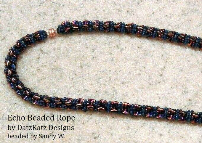 Echo Beaded Rope Pattern - PDF