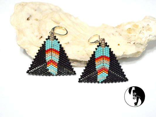 Feather Triangles 3 & 4 Pattern - PDF