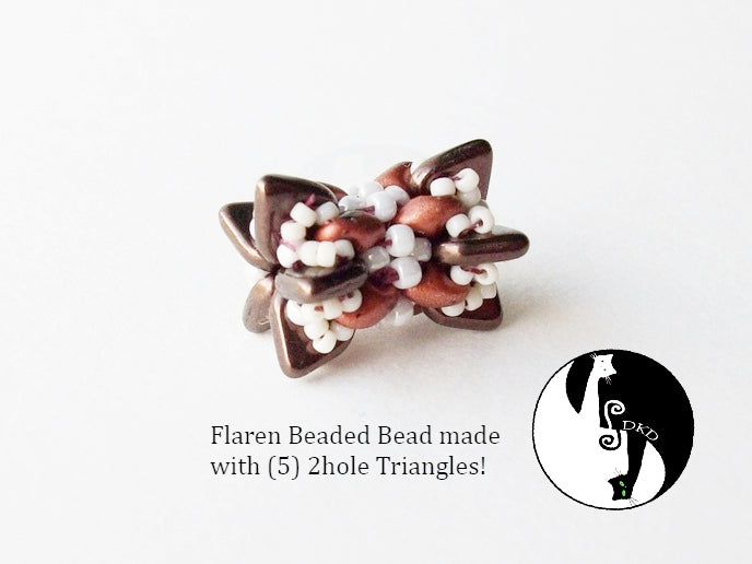 Flarin Beaded Bead Pattern - PDF