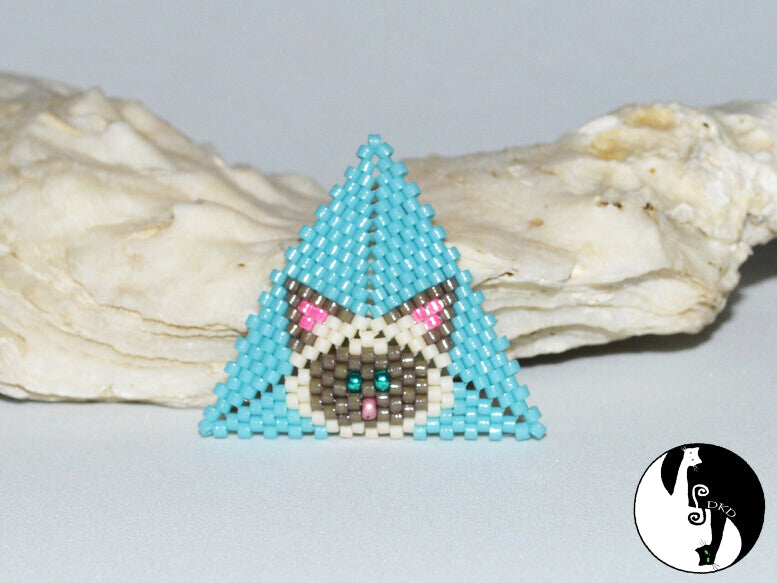 Siamese Cat Triangle Pattern - PDF