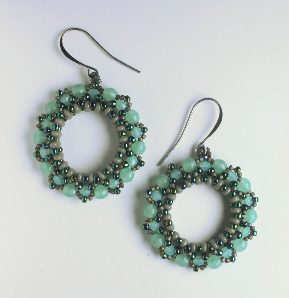 Miniduo Hoop Earrings Project Pack - Waterfall