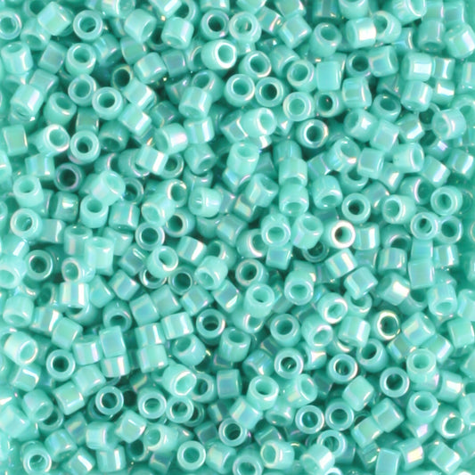 DB0166 Opaque Rainbow Turquoise Green - 5 grams