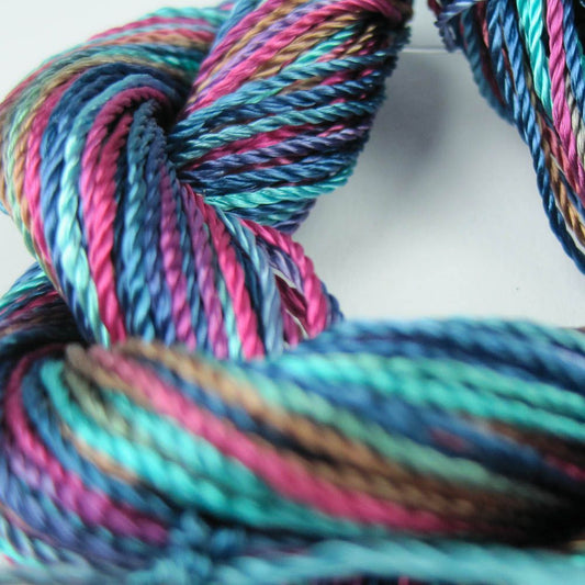 Hand Dyed Rayon Yarn - 36 Yard Skein