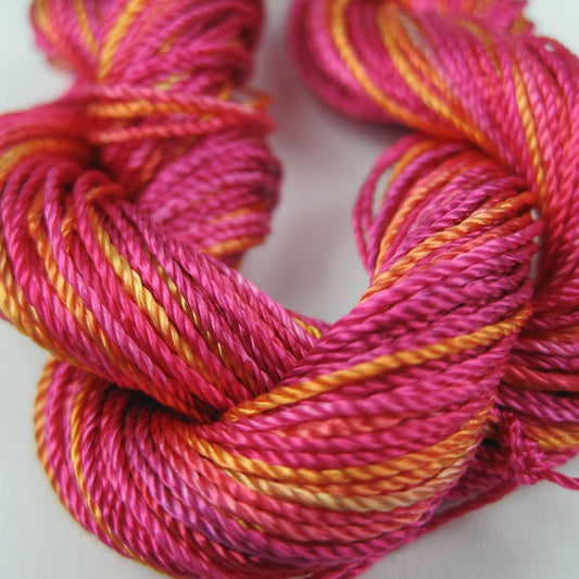 Hand Dyed Rayon Yarn - 36 Yard Skein