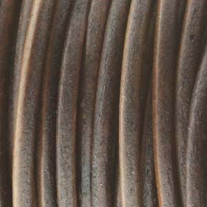 Leather 1.5mm Antique Brown - foot