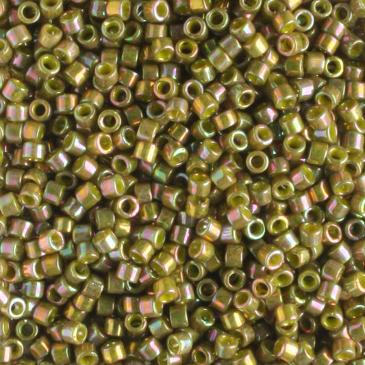 DB0133 Opaque Luster Rainbow Olive - 5 grams