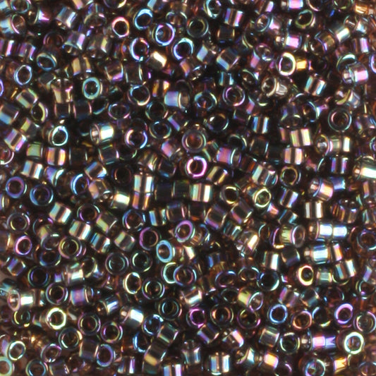 DB0180 Transparent Rainbow Silver Brown - 5 grams