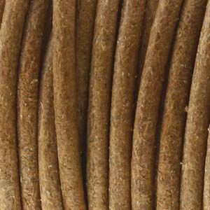 1mm Leather Dyed Antique Light Brown - foot